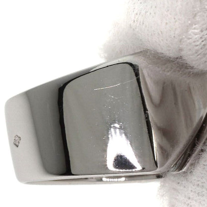 Hermes Diamond #48 Ring 18K White Gold Ladies