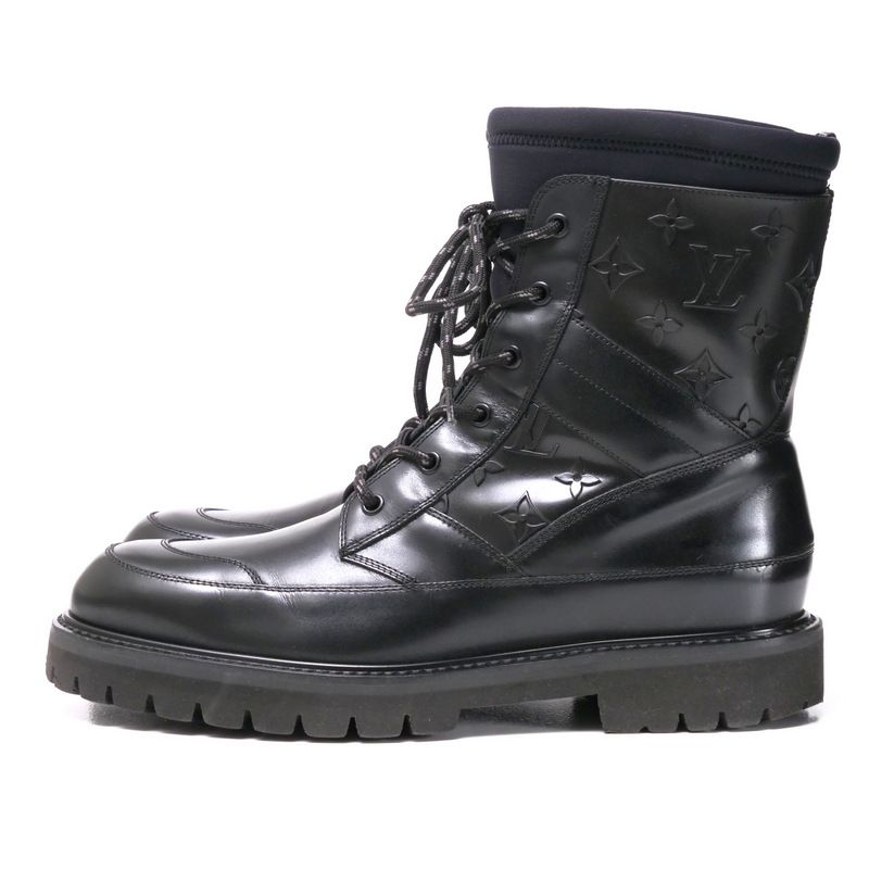 Louis Vuitton Landscape Monogram Boots Size 8 Landscape Line Monogram Leather