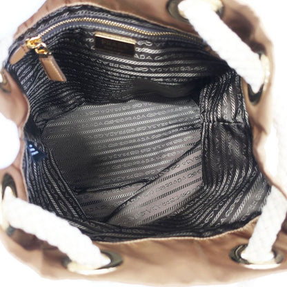 Prada Marina Small Re-nylon Bucket Bag Shoulder Bag Nylon Leather
