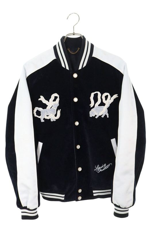 Louis Vuitton Rm251mm (9.88in) JEE Hsa11e Denim Velvet Souvenir Jacket Blouson