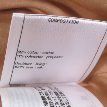 CHANEL P57978 100% Silk Lined V-neck With Coco Hardware French Sleeve Knee-lengt