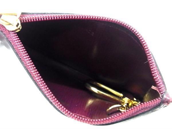 Cartier Must Line Leather Coin Case Coin Purse Coin Purse Bordeaux