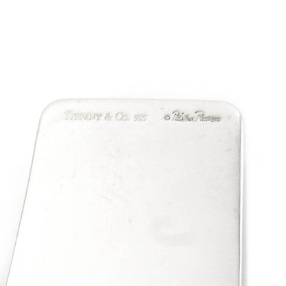 Tiffany & Co Sv925 Logo Square Bill Scissors Bill Clip Money Clip Silver Weight