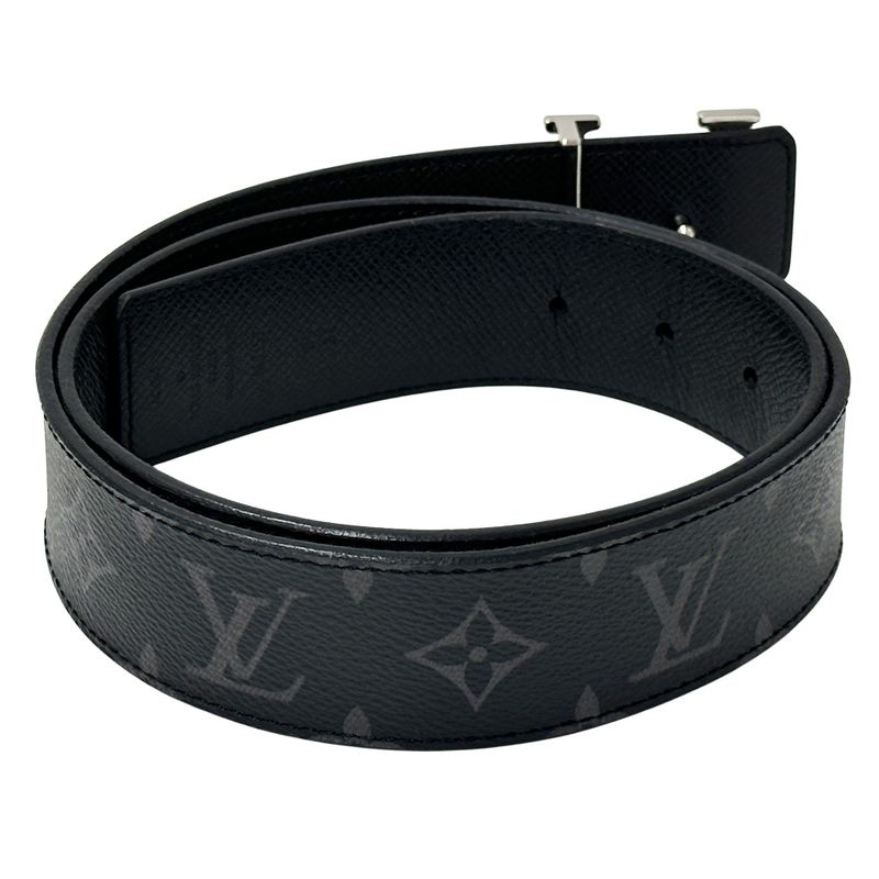 Louis Vuitton Belt Monogram Eclipse Men's Brand Monogram Eclipse Belt LV