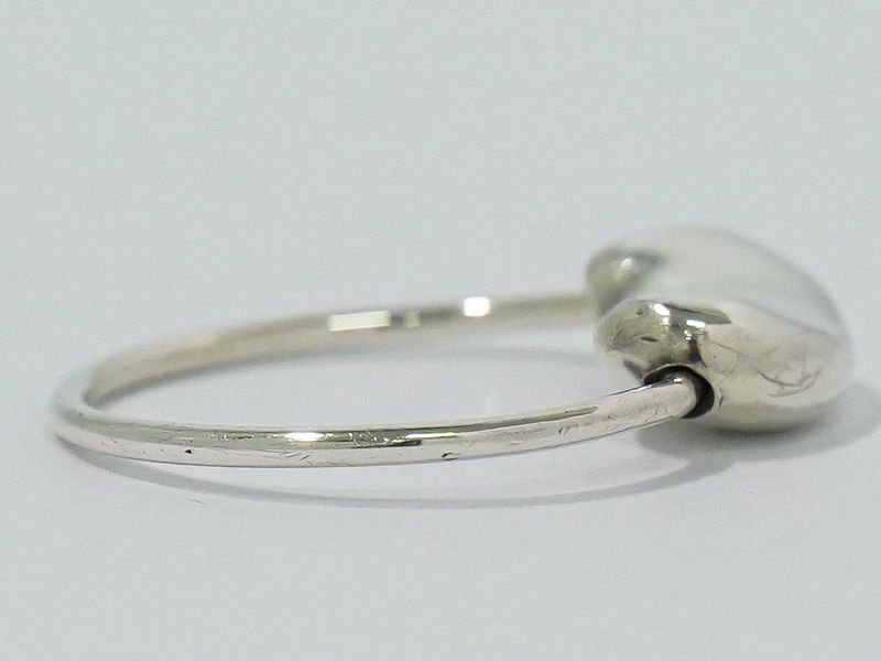 Authentic Tiffany & Co Tiffany & Co Bean Sterling Ring #7.5 Silver Bean Jewelry