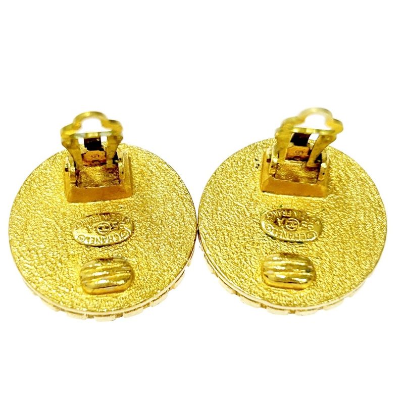 Chanel GP 95a Coin Earrings Ladies 310952 Earrings
