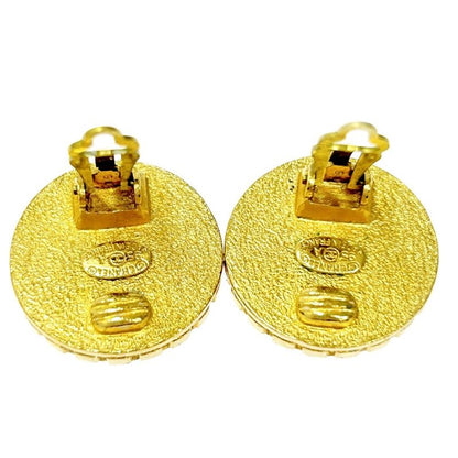 Chanel GP 95a Coin Earrings Ladies 310952 Earrings