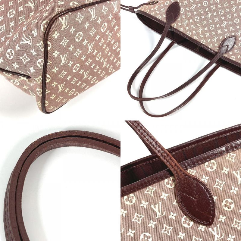 Louis Vuitton Shoulder Bag Neverfull MM M40515 Monogram Idylle Sepia Red