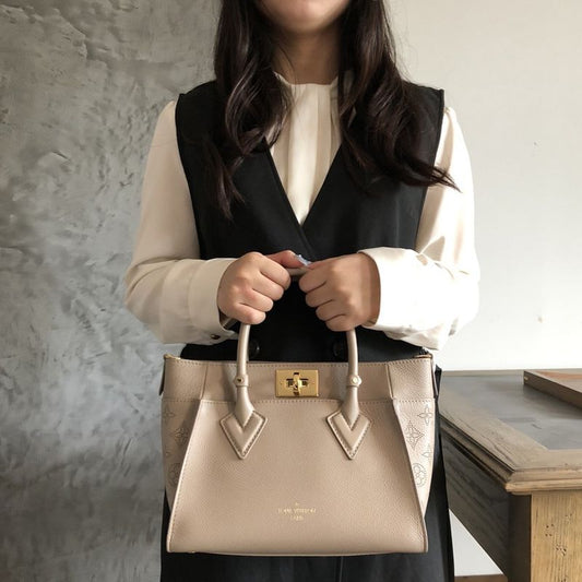 Louis Vuitton On My Side PM M20600 Shoulder Bag Handbag 2waymonogram Mahina