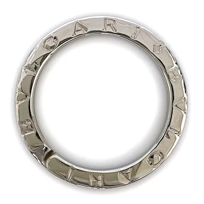 Bvlgari Key Ring Silver Logomania Polished Ag 925