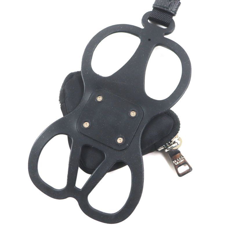 Prada 1zt054 Nylon Re-nylon Triangle Logo Neck Strap Phone Holder Cell Phone