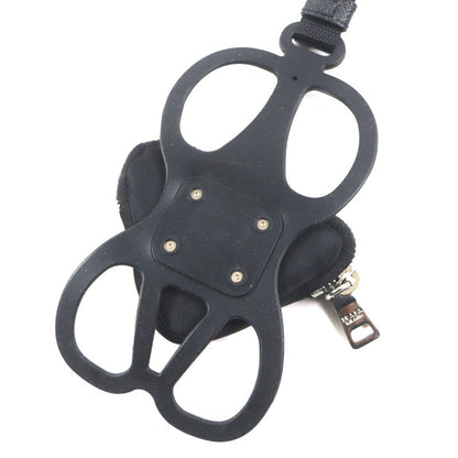 Prada 1zt054 Nylon Re-nylon Triangle Logo Neck Strap Phone Holder Cell Phone