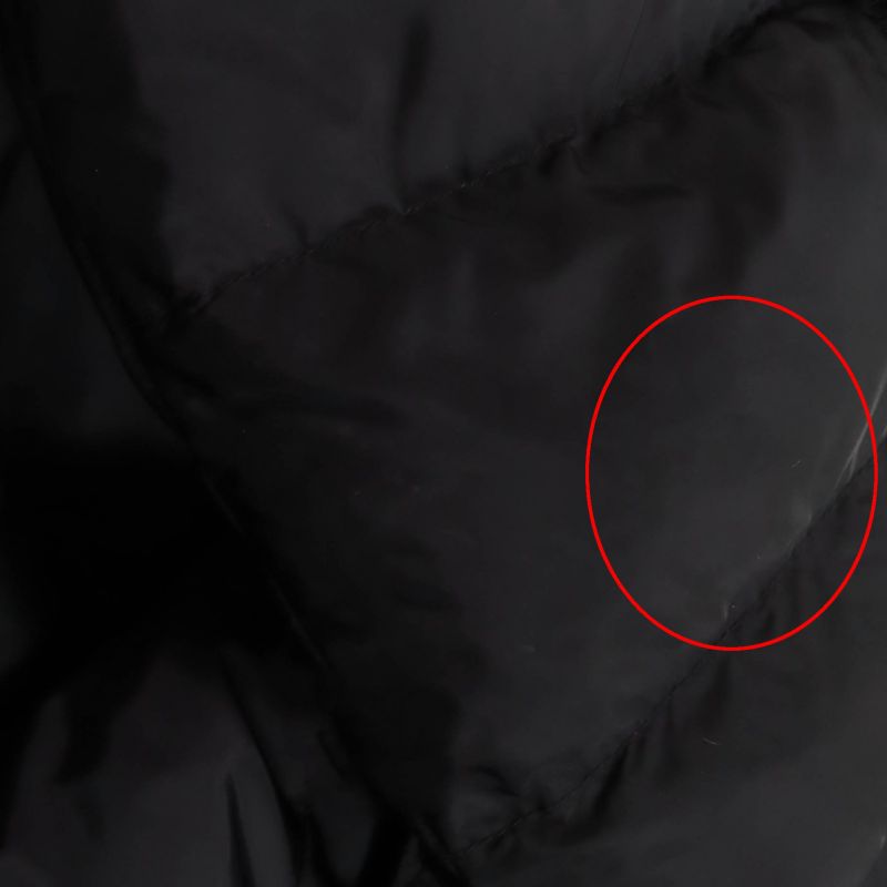 Prada 2020 29y510 With Triangle Logo Plate And Collar Lamb Fur Short Length