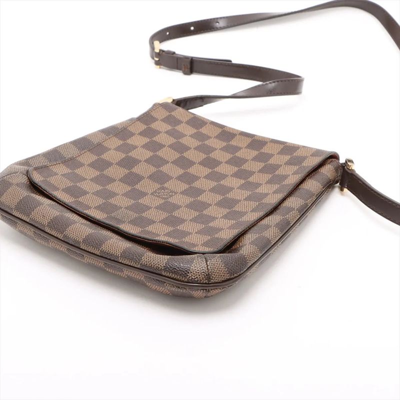Louis Vuitton Damier Musette Salsa Long N51300 Leather Shoulder Bag Crossbody