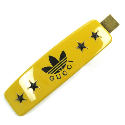 Gucci Adidas Gucci Adidas 702940 Trefoil Logo Barrette Hair Clip Hair Accessory