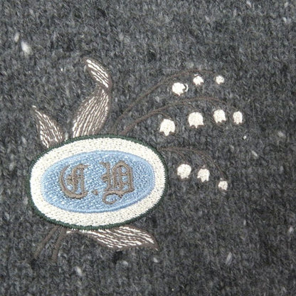 DIOR Homme 243m830at449 100% Cashmere Tinny Logo Patch Long Sleeves Sweater