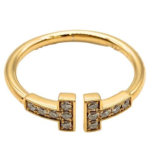 Tiffany & Co Tiffany & Co Ring - Ring 750 115 750 115 T-wire Gold