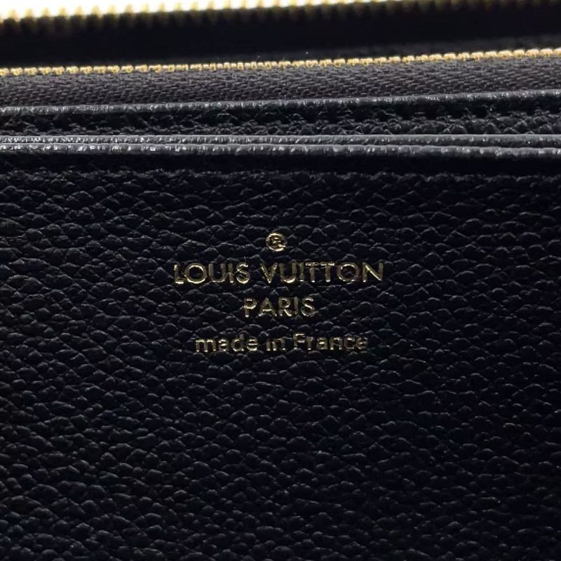 Louis Vuitton Zippy Wallet Monogram Empreinte Monogram Empreinte Noir Black