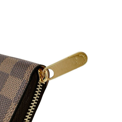 Louis Vuitton N60046 Damier Round Long Wallet Zippy Wallet Long Wallet Louis
