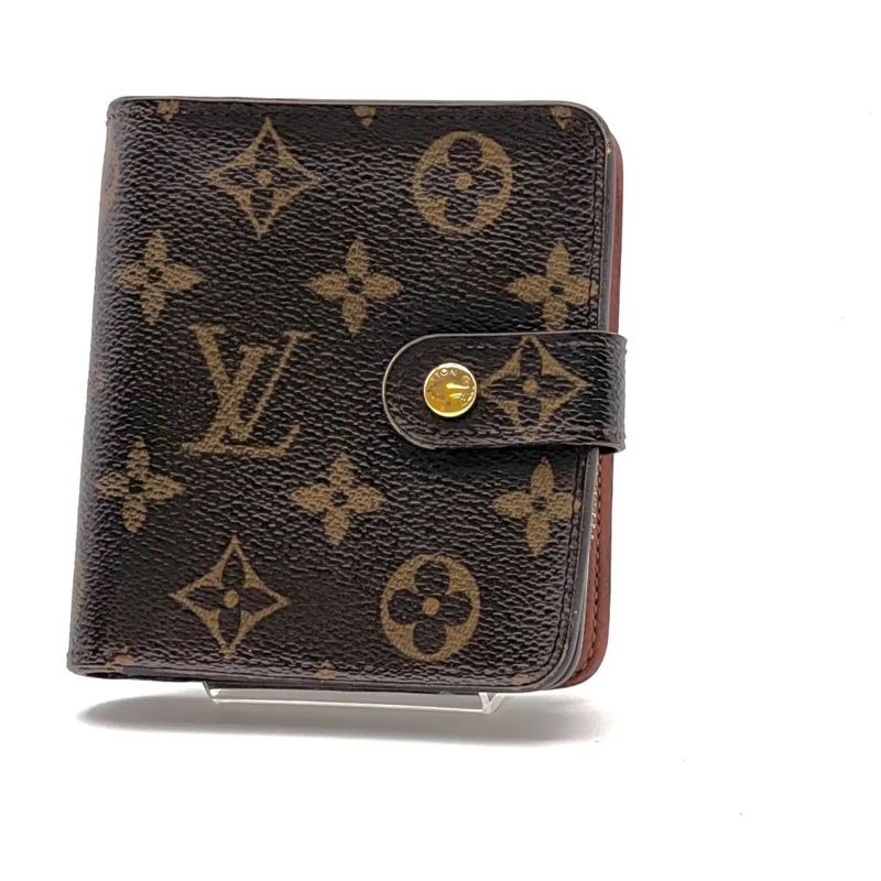 Louis Vuitton Wallet Monogram Compact Zip M61667 07bs182