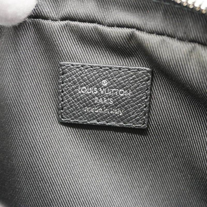 Louis Vuitton Waist Bag Taiga Llama Bum Bag Outdoor M30245 Black Men's