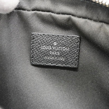 Louis Vuitton Waist Bag Taiga Llama Bum Bag Outdoor M30245 Black Men's