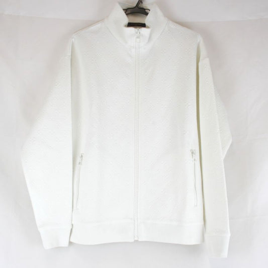 Louis Vuitton Rm231q XHM Hjy45w Monogram Track Jacket White Polyester/nylo