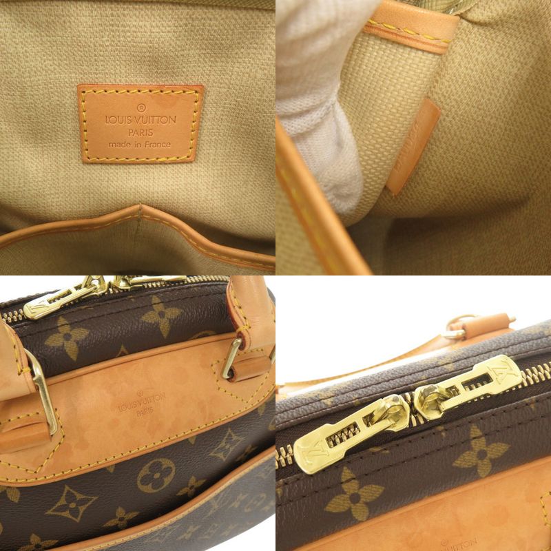 Louis Vuitton Trouville Monogram M42228 Brown Handbag LV 0750 Louis Vuitton