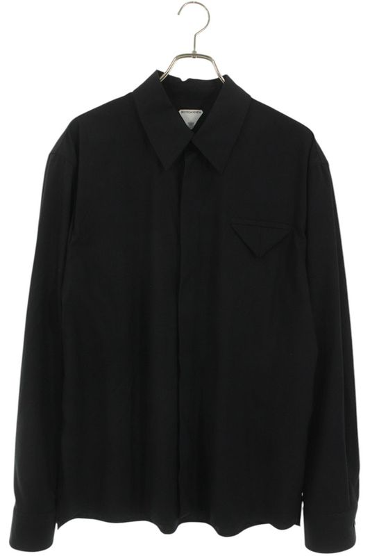 Bottega Veneta 703578 V4xp0 Wool Long Sleeve Shirt Men 48