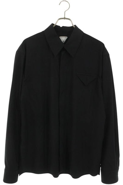 Bottega Veneta 703578 V4xp0 Wool Long Sleeve Shirt Men 48