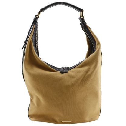 Gucci Sherry Line 001-4288 Canvas Beige Ladies Shoulder Bag