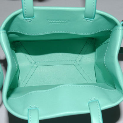 Tiffany & Co Handbag Shoulder Bag Cat Street Mini Shopping 2 Way Bag Calf