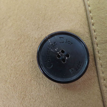 Christian DIOR 248c87al815 100% Lambskin BEE Embroidery Reversible Sheer Ring