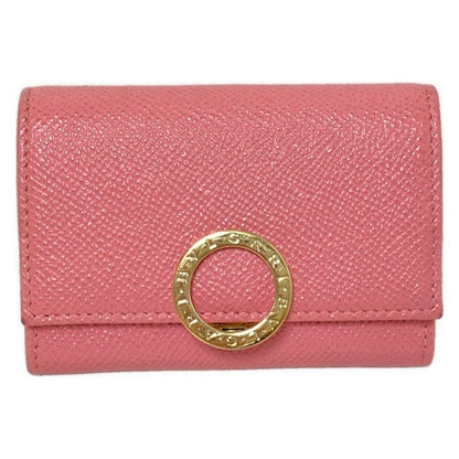 Bvlgari Coin Case Bvlgari Pink Leather
