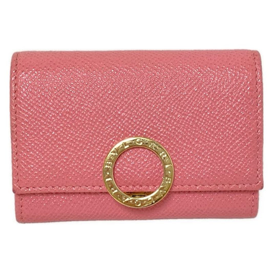 Bvlgari Coin Case Bvlgari Pink Leather