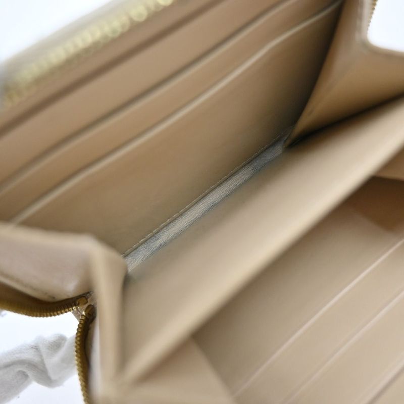 Celine Coin Case Coin Purse Compact Zip Beige 02ka960