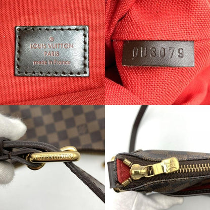 Louis Vuitton N42251 Bloomsbury PM Shoulder Bag Damier Canvas Ebène Ladies Men