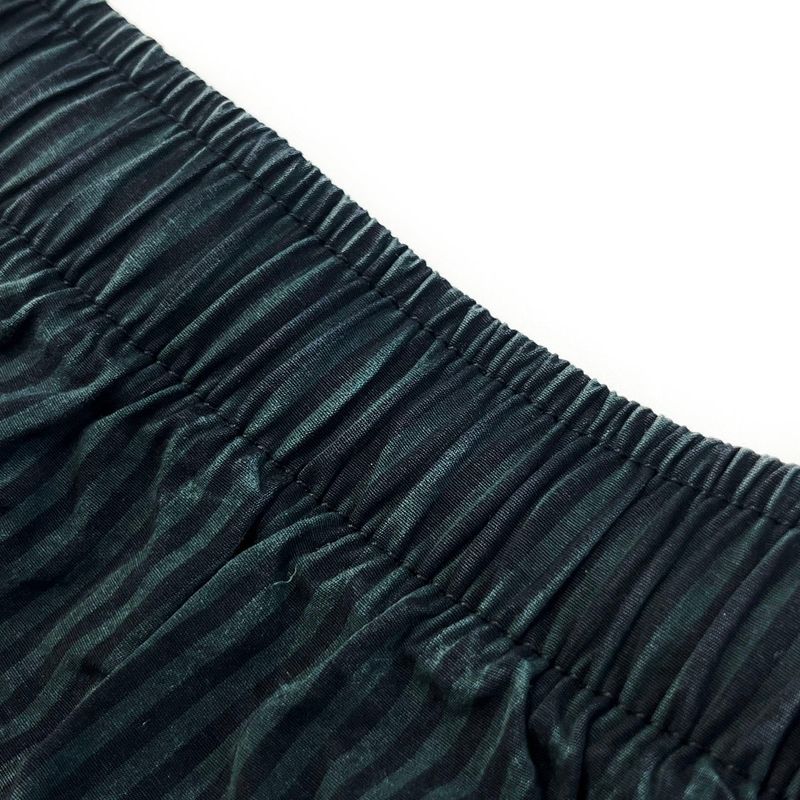 Balenciaga 19aw Striped Cotton Long Pants 534295 Tfm07 Green 46