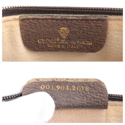 Gucci Vintage Sherry Line Beige Brown GG Supreme Canvas 001 904 2018 Shoulder