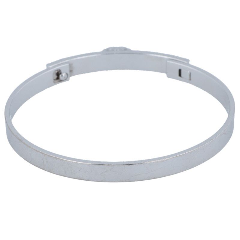 Hermes Collier De Chien Collier De Chien 18K White Gold Full Diamond Bracelet