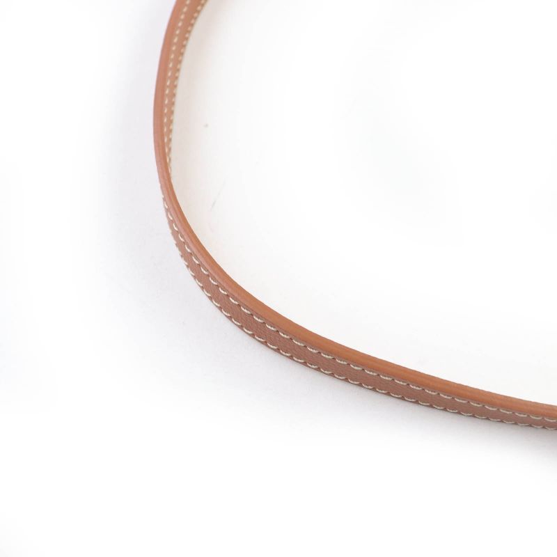 Goyard Hirondelle Shoulder Bag Goyard Din Canvas Logo Allover Design Black