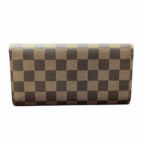 Louis Vuitton Damier Portefeuille International N61217 Trifold Wallet Unisex