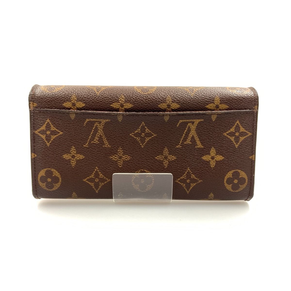 Louis Vuitton Monogram Portefeuille Sara Bifold Long Wallet M60531 Brown