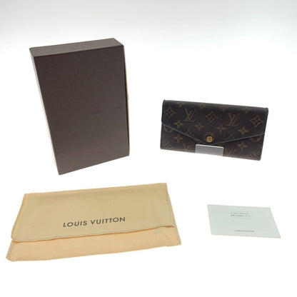 Louis Vuitton Monogram Portefeuille Sara Bifold Long Wallet M60531 Brown