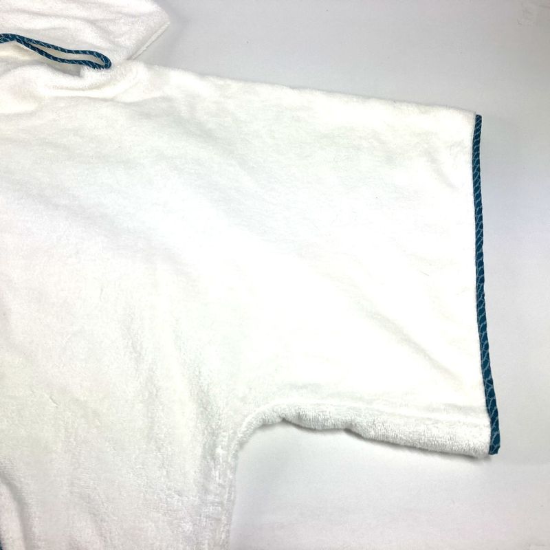 Hermes Tops Other Logo Bathrobe Hooded Cotton White