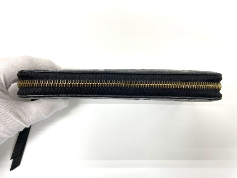 Louis Vuitton Monogram Empreinte Zippy Wallet Round Zip Wallet Long Wallet