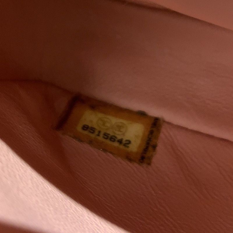 ◎ Authentic Chanel Chocolate Bar Matelasse Shoulder Bag Pink Lambskin Gold