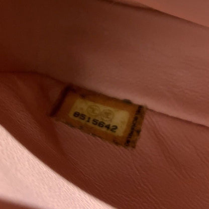 ◎ Authentic Chanel Chocolate Bar Matelasse Shoulder Bag Pink Lambskin Gold