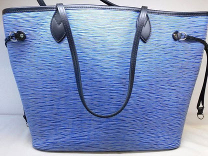 Vuitton M51053 Ub3106 - Epi Denim Neverfull MM Tote Bag Shoulder Bag Leather