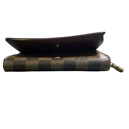 2746 Louis Vuitton Damier Portefeuille Trésor N61736 Ebène Preowned